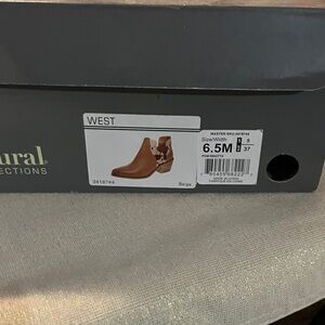 GU Naturalizer Women's Tan Ankle Booties